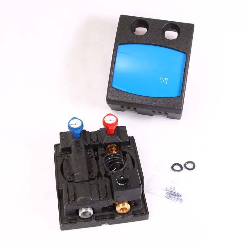 Насосно-смесительный модуль Watts PASM25 без насоса с 3-ходовым клапаном и сервоприводом 10026451