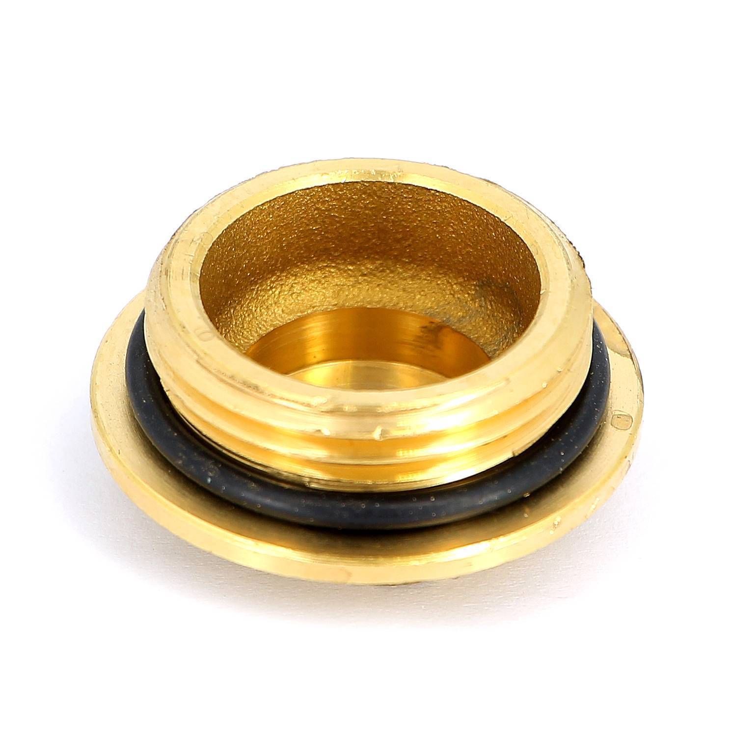 Заглушка латунная с наружной резьбой Tiemme 1 1950002