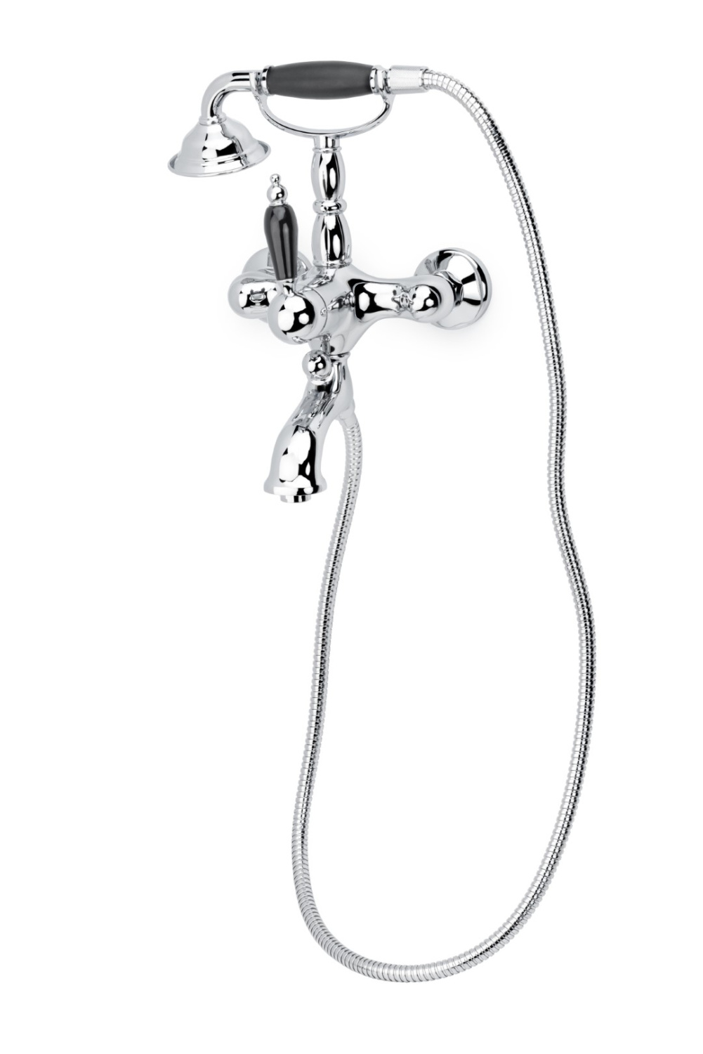 Смеситель для ванны Boheme Tradizionale с душевым комплектом хром 263-BLC