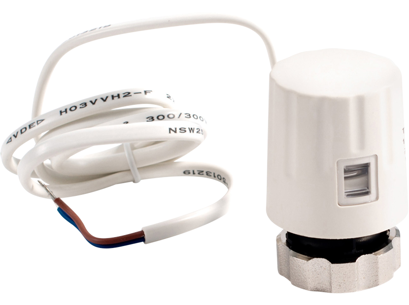 Сервопривод термоэлектрический TEPLOCOM TSP 220/NC нормально закрытый 220 В TSP 220/NC