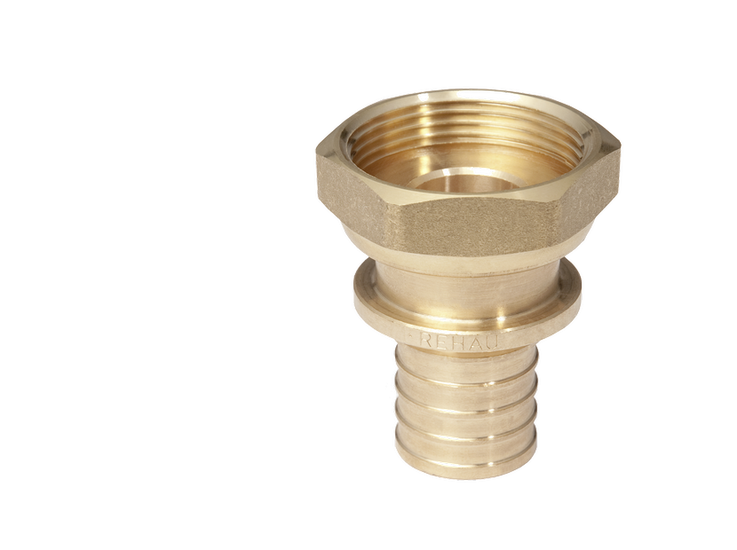 Переходник REHAU RAUTITAN RX+ 20-G 3/4 с накидной гайкой бронза 13660861001