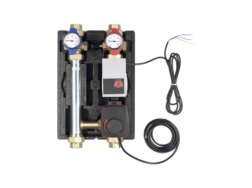 Насосно-смесительный узел REHAU с ручным управлением PMG-25