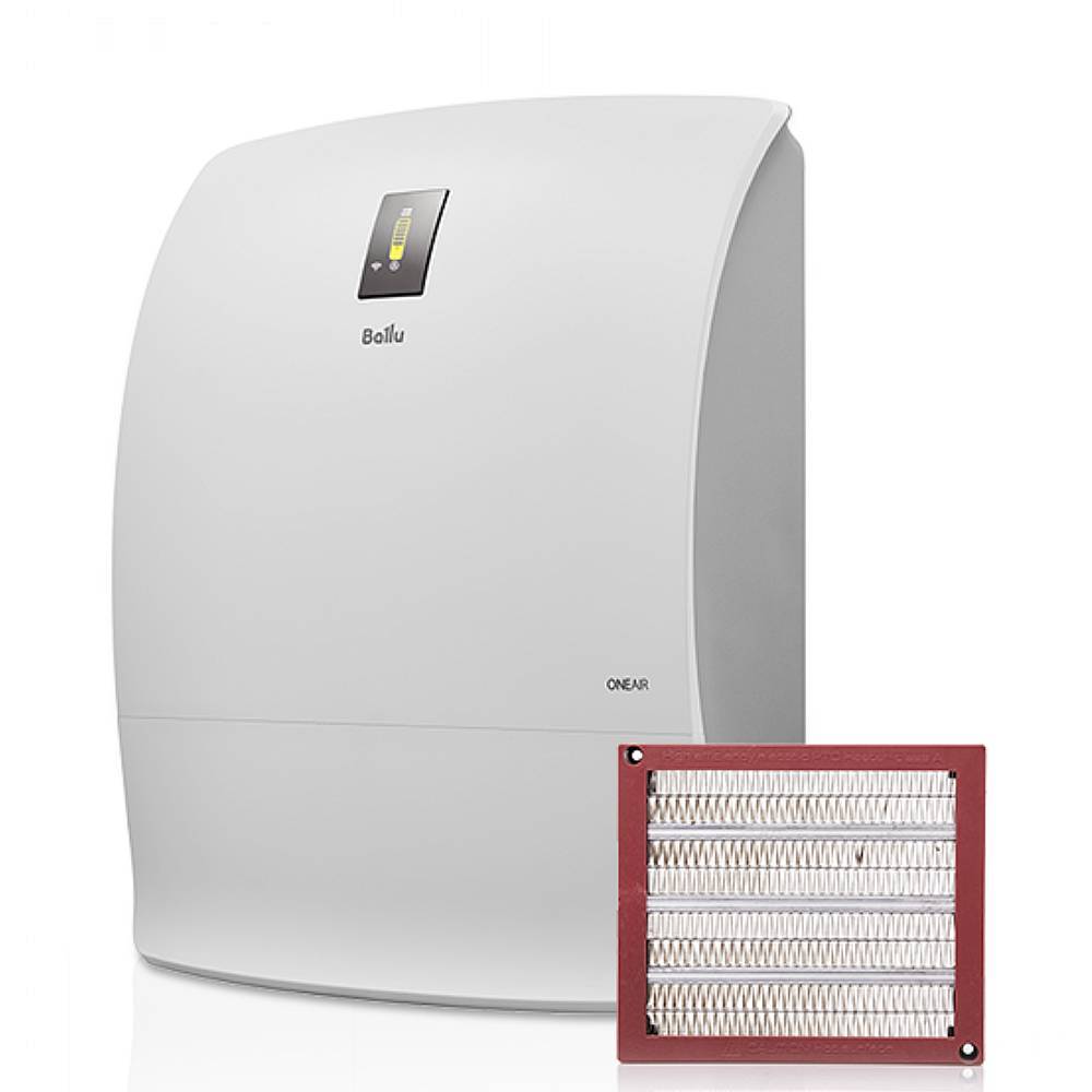 Приточный очиститель воздуха Ballu ONEAIR ASP-200SP инверторный с нагревательным элементом НС-1467279