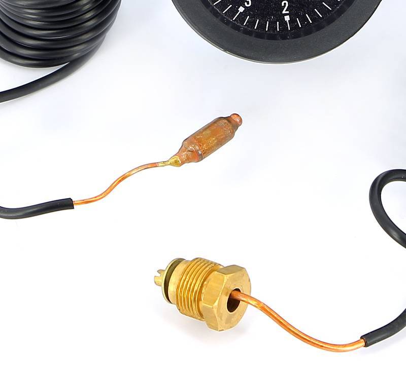 Термоманометр дистанционный Emmeti с капиллярной трубкой 1000 мм 4 бар 120 °C 00622052