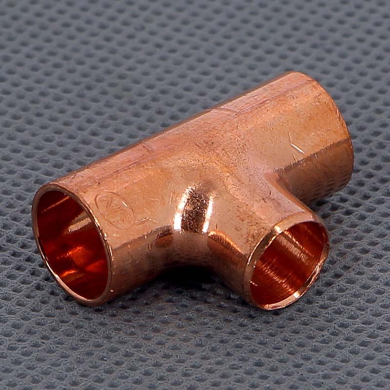 Тройник медный под пайку Viega 12х10х12 мм 109745