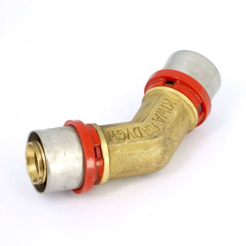 Угольник пресс Tiemme 26х26 мм 45 градусов 1650197