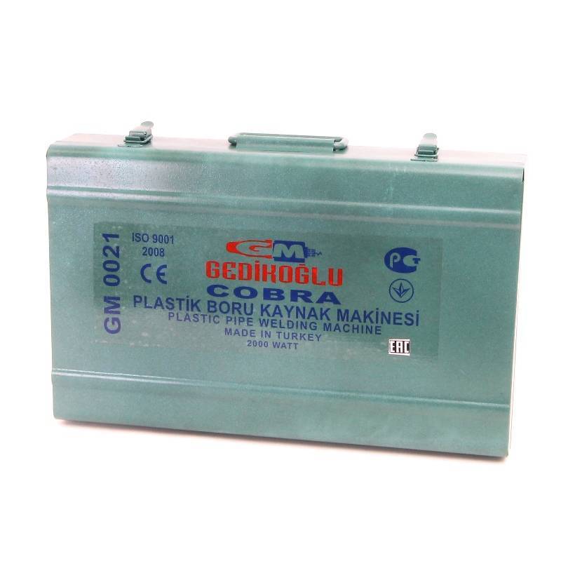 Аппарат для сварки полипропиленовых труб GM Cobra GM 0021 2000 Вт 50-125 мм GM 0021