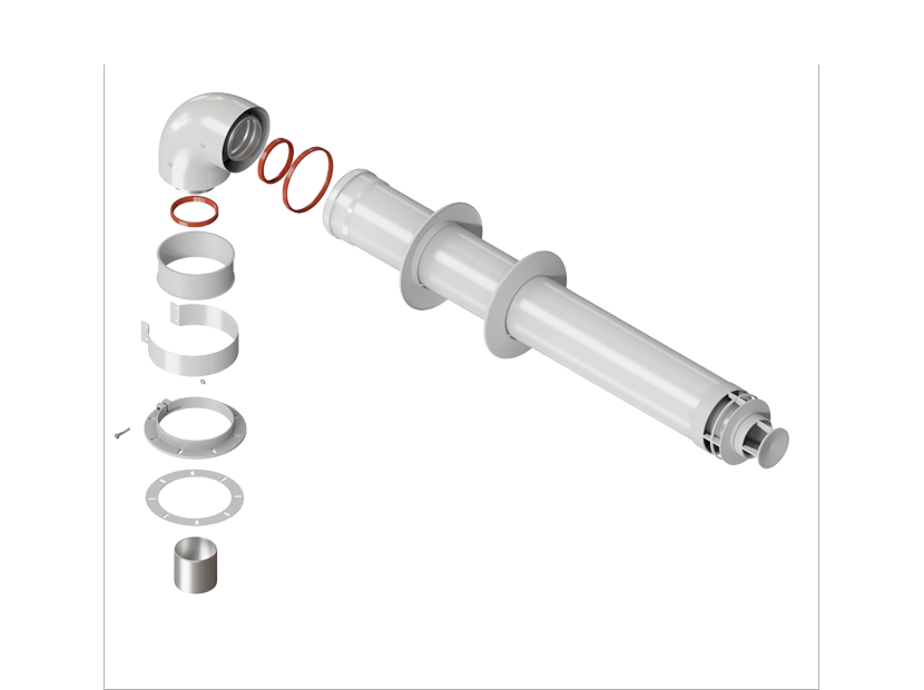Комплект коаксиальный универсальный Royal Thermo 60/100 900 мм НС-1343682
