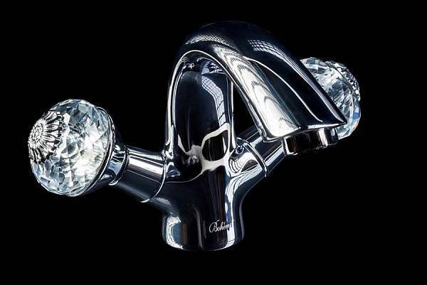 Смеситель для раковины Boheme Flora хром глянцевый 271-FL