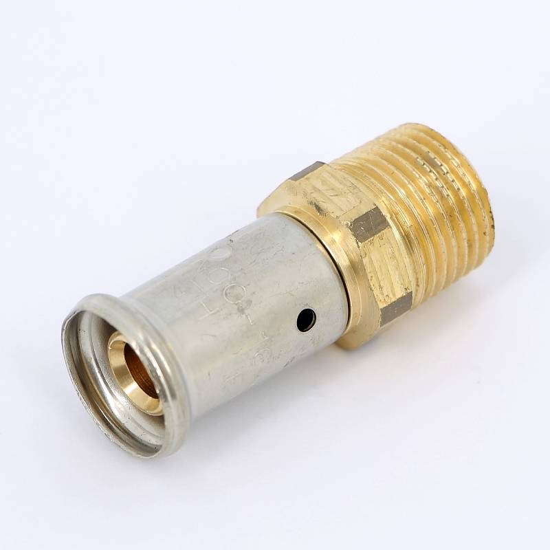 Муфта с наружной резьбой пресс HENCO 17P 16x1/2 17P-1604