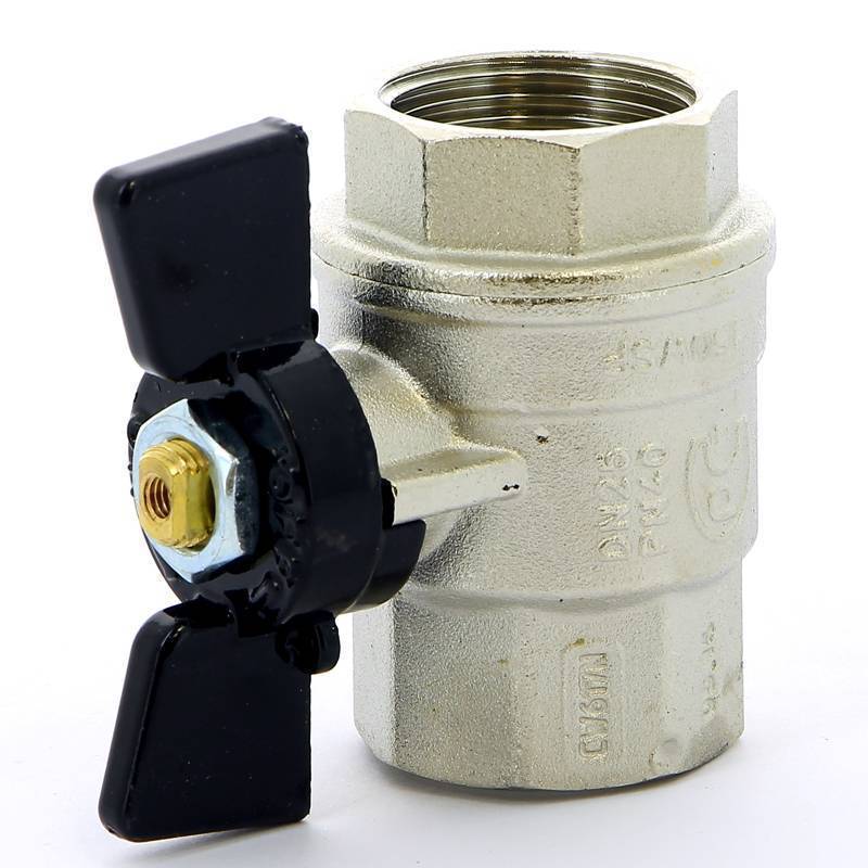 Кран шаровой Bugatti Oregon 302 ВВ бабочка 1 03020072