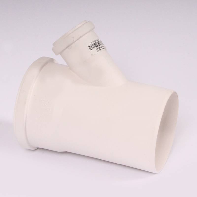 Тройник канализационный REHAU RAUPIANO PLUS 110/50/45° 121304