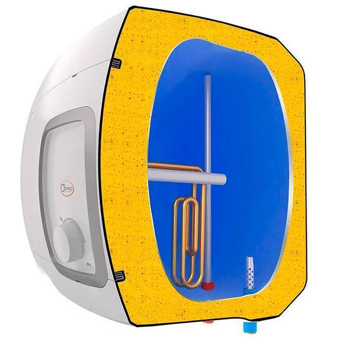 Водонагреватель электрический накопительный Atlantic Ondeo 10 A над мойкой 821427