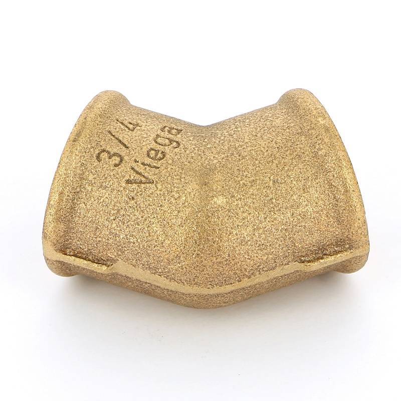 Угол 90° бронзовый Viega пайка-НР 22х3/4 107208