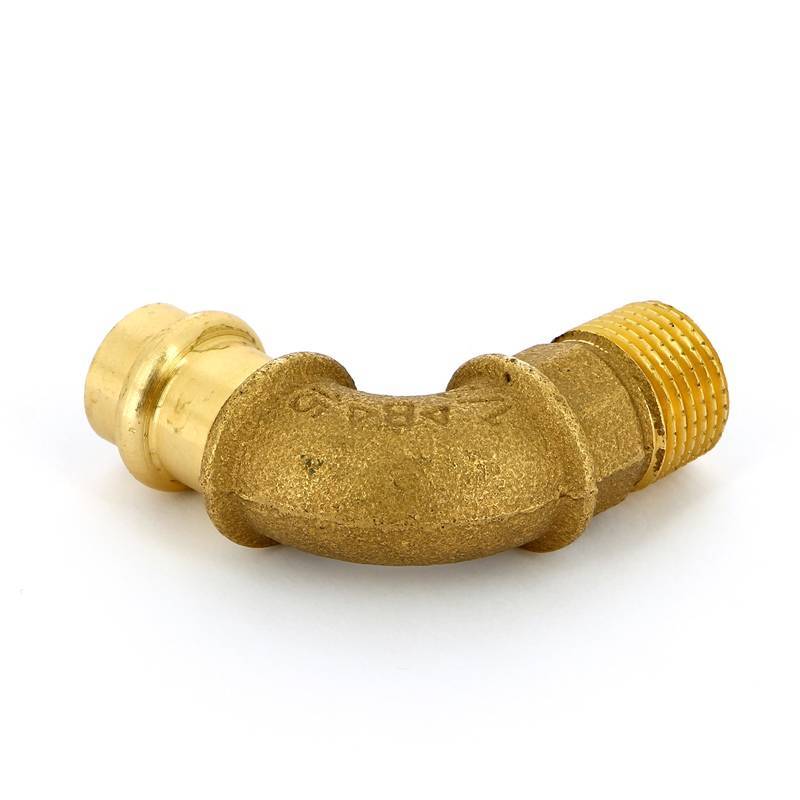 Угольник пресс с наружной резьбой IBP Bänninger B Press 15 x 1/2 бронза P4001G01504000