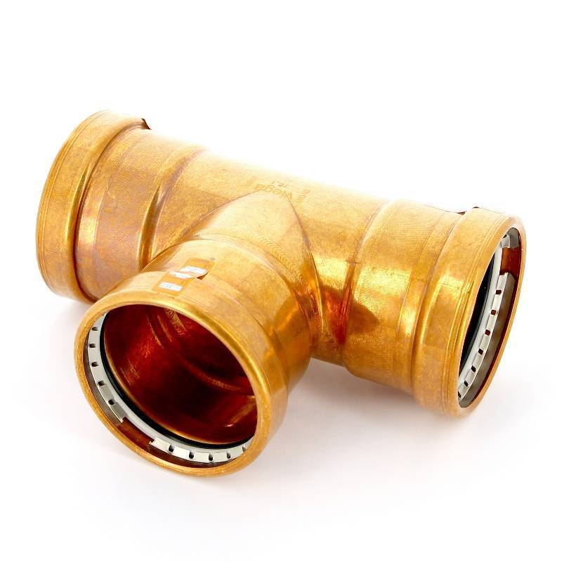 Тройник пресс медный Viega Profipress XL 76.1 мм 476960