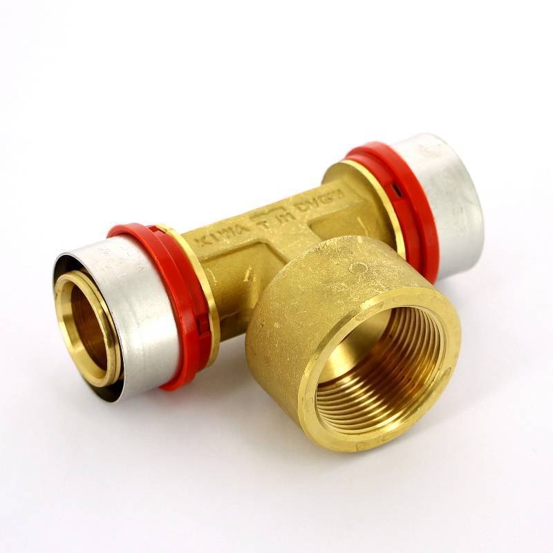 Тройник пресс Tiemme 40х1 1/4х40 1650112