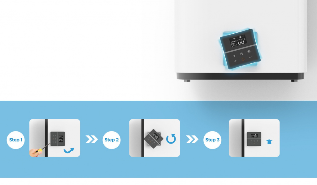 Водонагреватель накопительный Midea MWH-10020-FED 100 л MWH-10020-FED