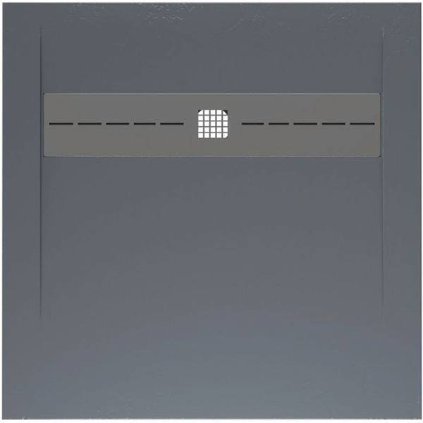 Душевой поддон Allen Brau Infinity 90x90x3 см серый 8.21001-BGM