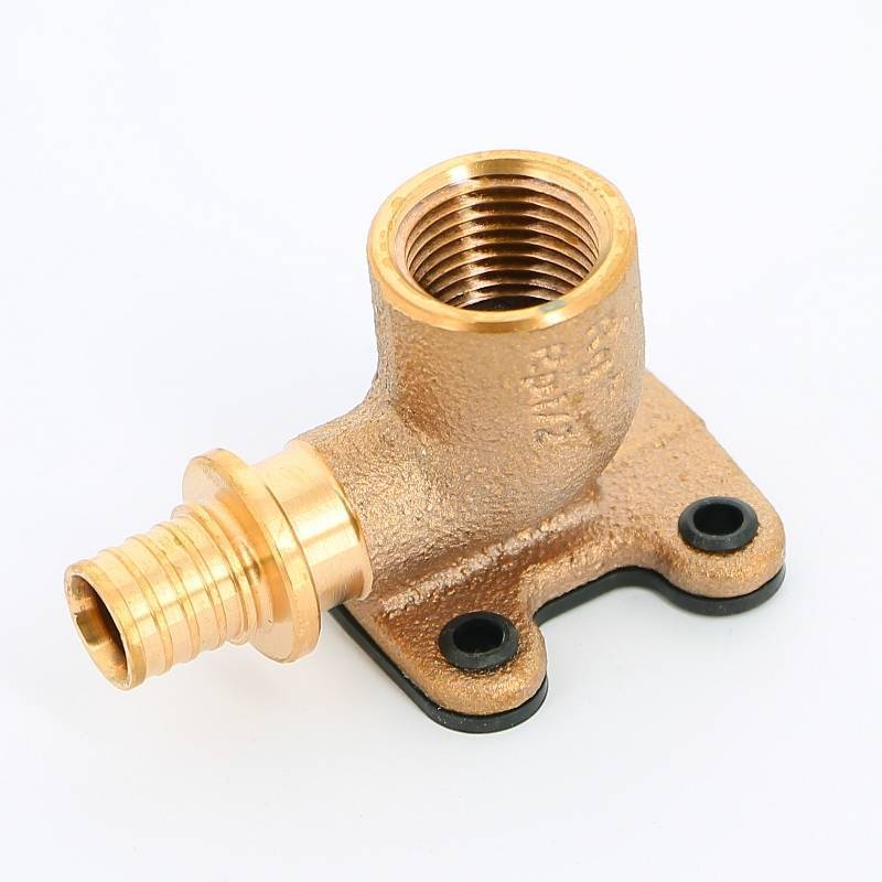 Водорозетка надвижная REHAU RAUTITAN RX 16x1/2 ВР бронза квадратный фланец 456367