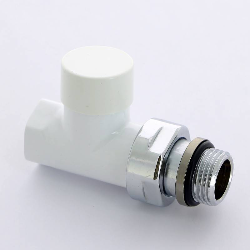 Вентиль обратный Carlo Poletti Compact прямой НВ 1/2 белый V150810E