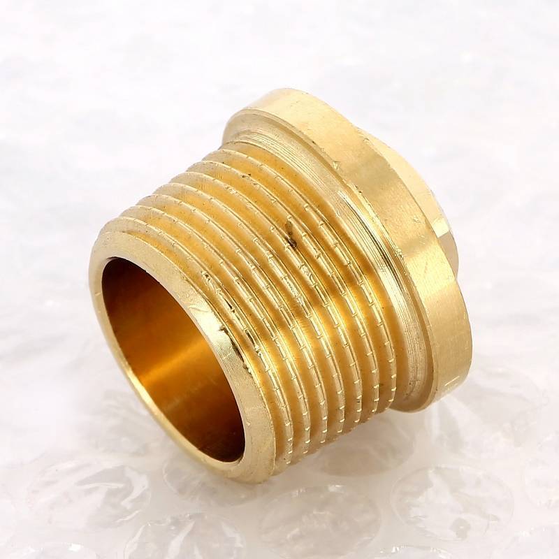 Заглушка бронзовая Viega 3/4 с квадратом и бортиком наружная резьба 320089