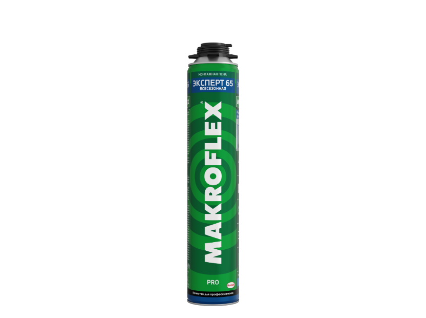 Пена монтажная Makroflex Expert 65 Pro всесезонная 850 мл 1290332