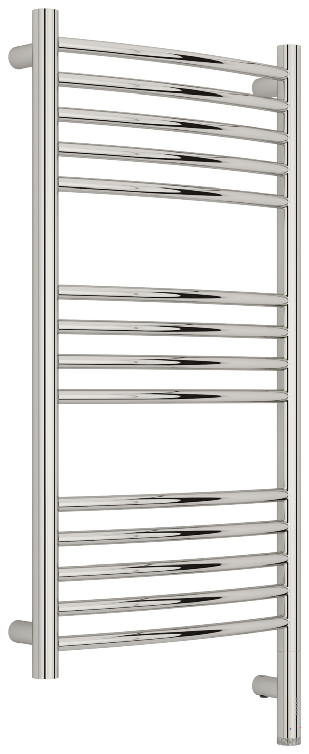 Полотенцесушитель электрический Сунержа Богема 3.1 выгнутая 40х80 см правое подключение без покрытия 00-6003-8040