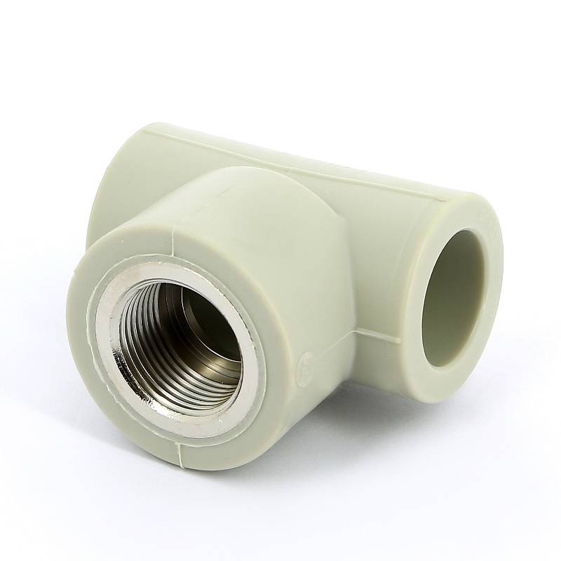 Тройник полипропиленовый FV-Plast 25х3/4х25 мм с внутренней резьбой 222025