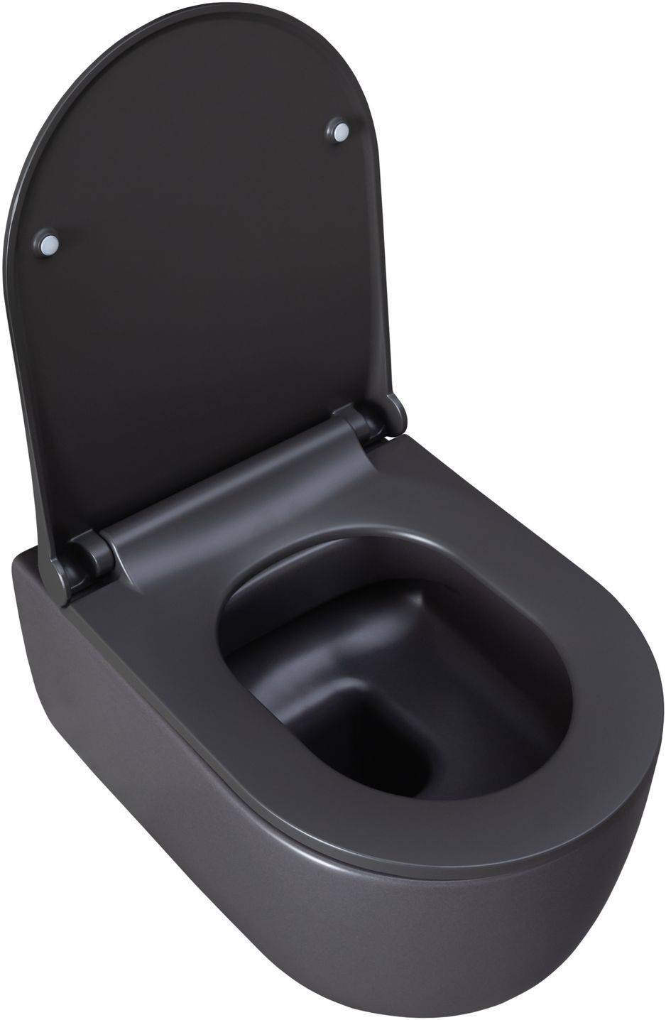 Чаша подвесного унитаза Allen Brau Priority 36х49х33 см серый 4.31002.AN