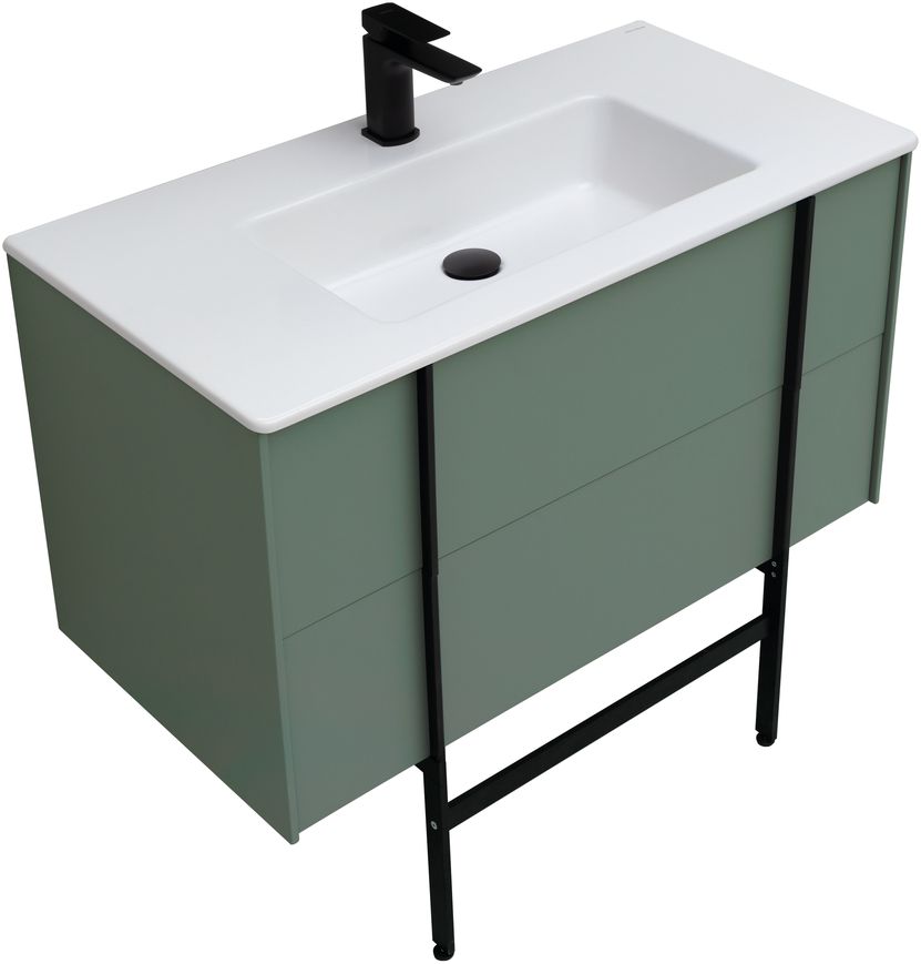 Тумба под раковину Allen Brau Reality 90x46.2x50 см олива 1.32006.CGM