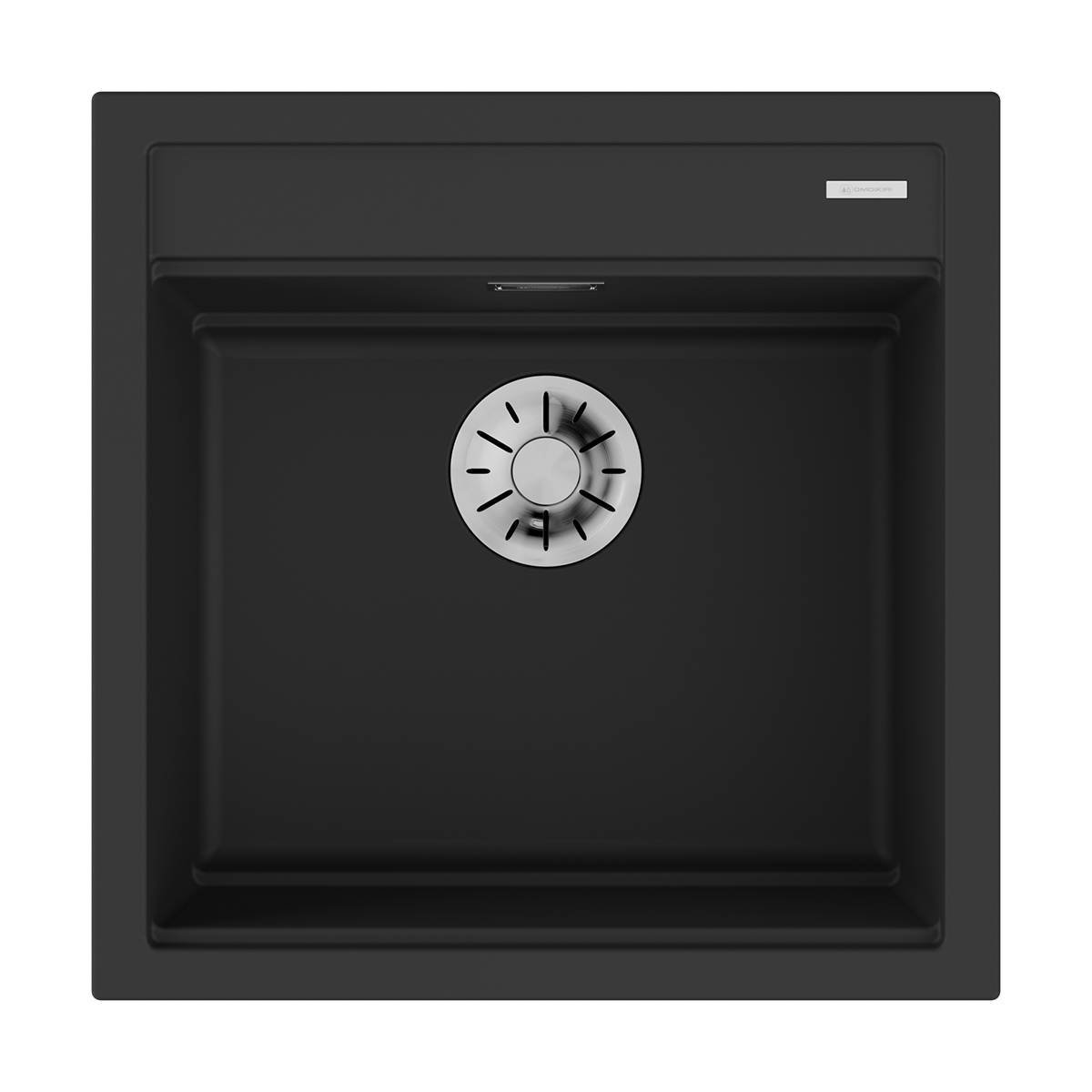 Кухонная мойка Omoikiri Kitagawa 51-GB Artceramic 51x51 см графит 4993052