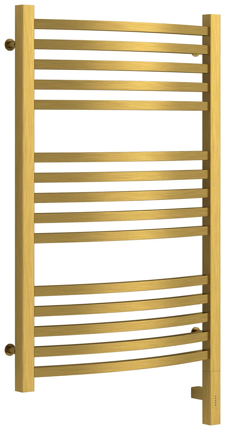 Полотенцесушитель электрический Сунержа Аркус 3.0 53x92 см правое подключение состаренная латунь 051-5705-8050