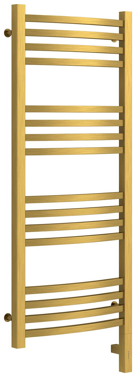 Полотенцесушитель электрический Сунержа Аркус 3.0 430x1120 мм правый состаренная латунь 051-5705-1040