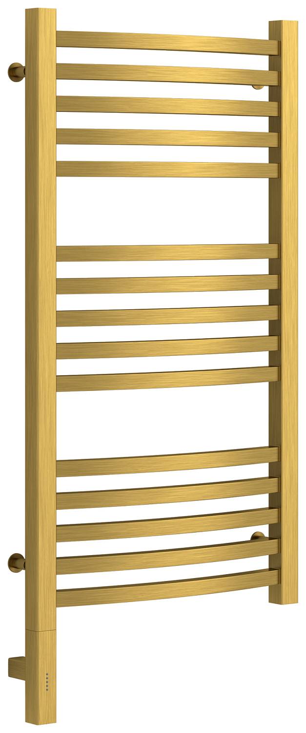 Полотенцесушитель электрический Сунержа Аркус 3.0 430x920 мм левое подключение состаренная латунь 051-5704-8040