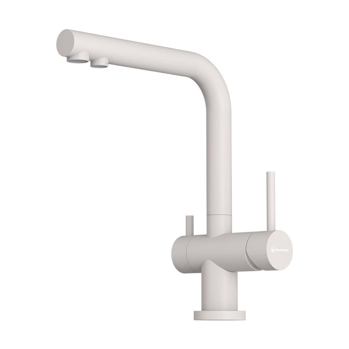 Смеситель для кухни Omoikiri Nagano-P-PA с подключением фильтра пастила 4974216