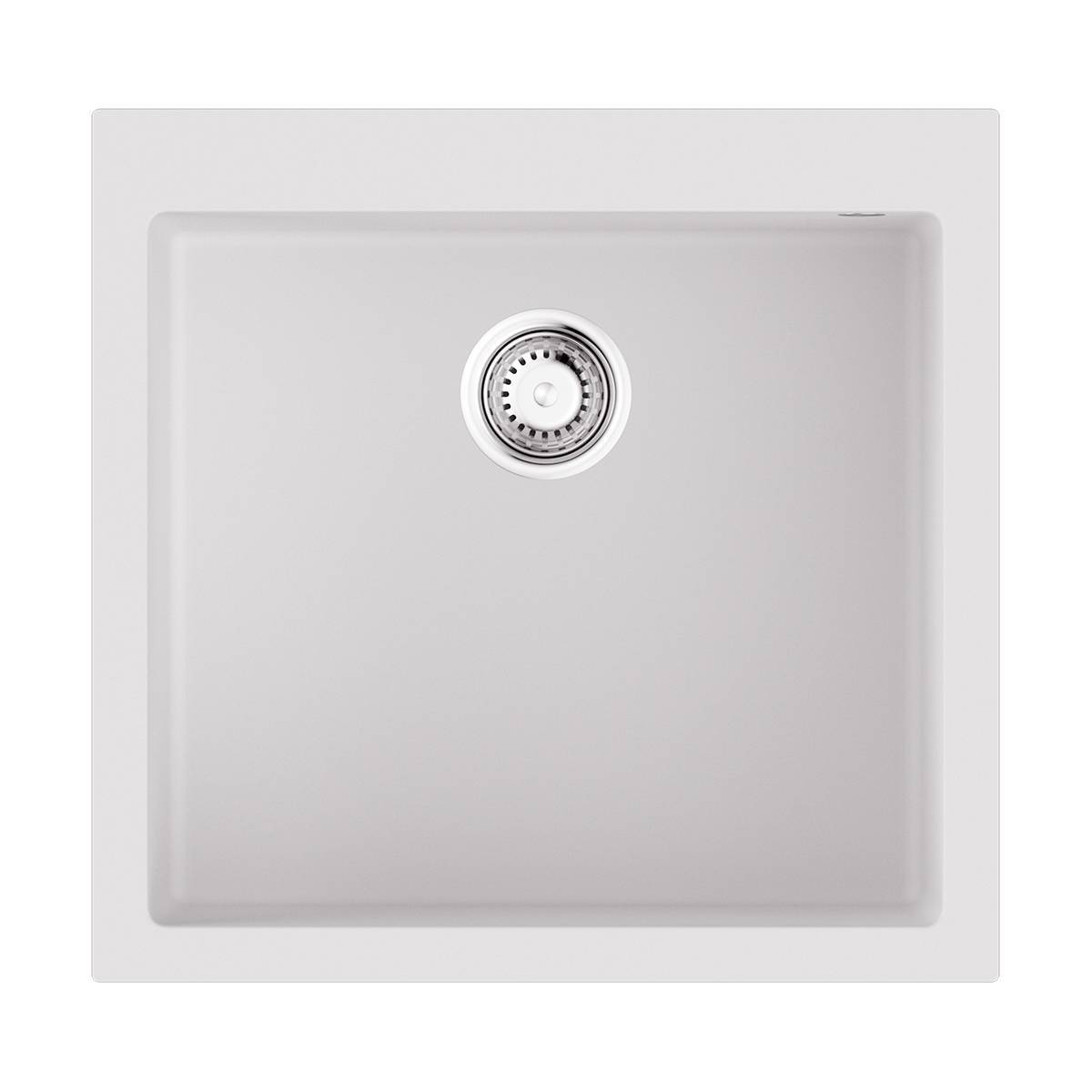 Кухонная мойка Omoikiri Bosen 57A-WH Artceramic 57 x 50 см белый 4993820