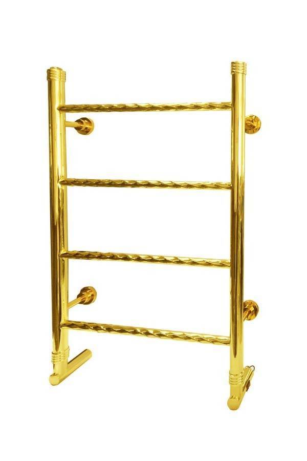 Полотенцесушитель электрический Boheme 53.1х9.7х78.4 см правое подключение золото 709