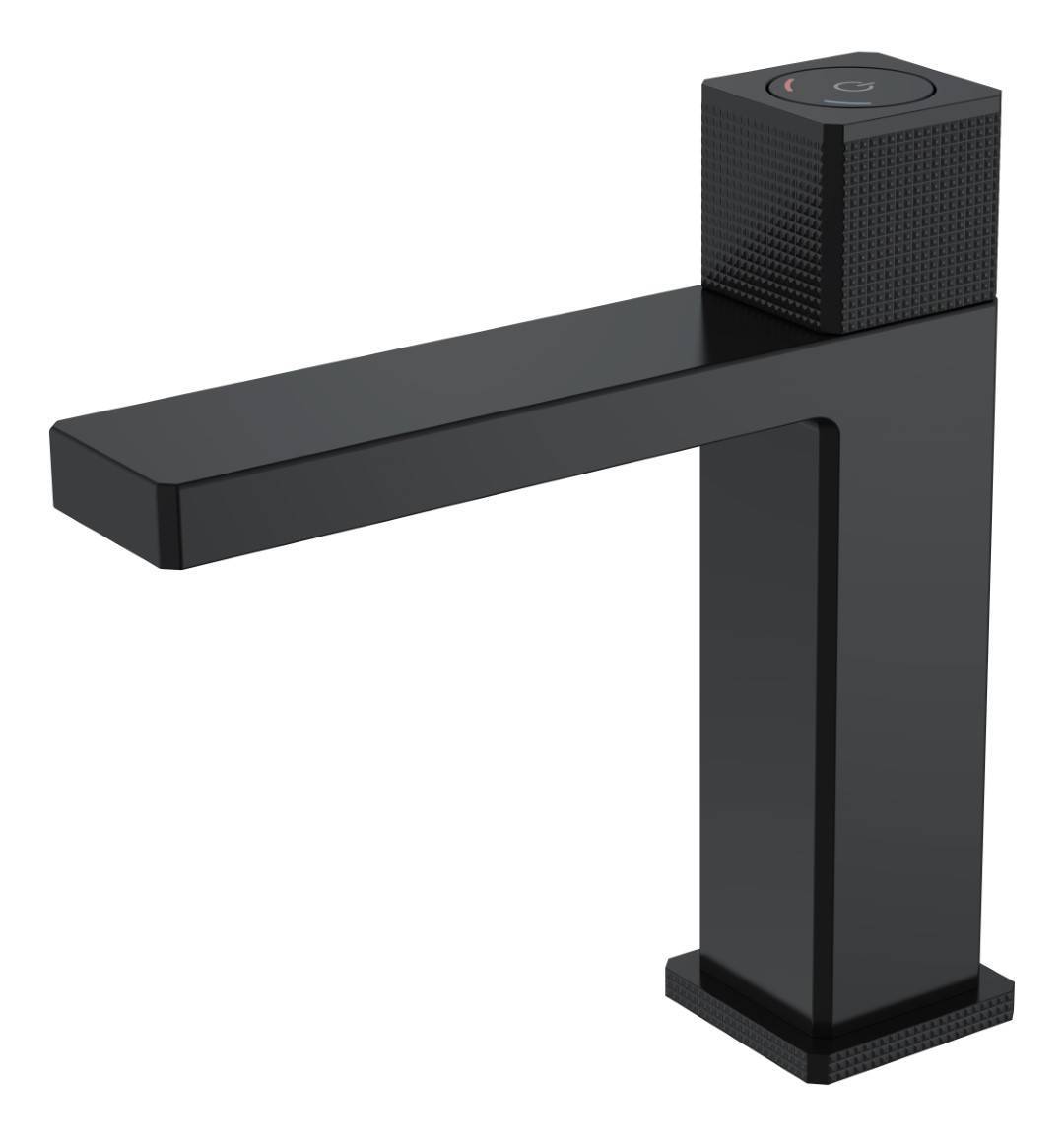 Смеситель для раковины автоматический Boheme Quad черный 159-B