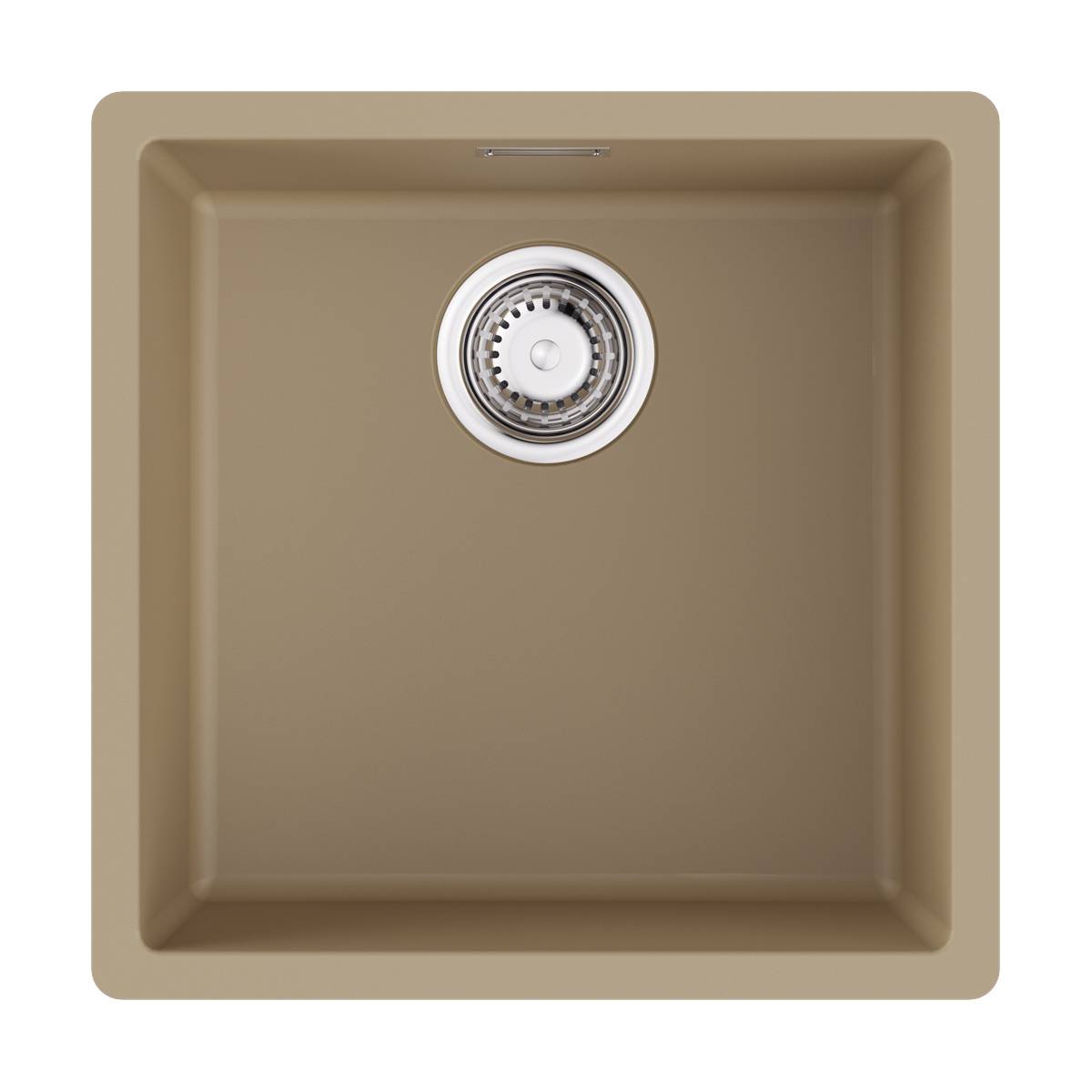 Кухонная мойка Omoikiri Yamakawa 45T-Integra-CH Tetogranit 45.6 x 45.6 см шампань 4997258