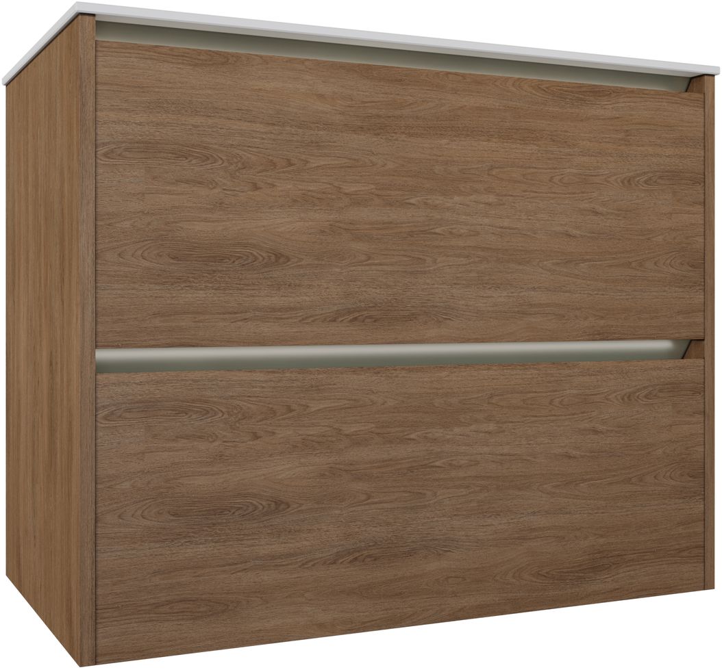 Тумба под раковину Allen Brau Activity 80x46x66,2 см дуб/олива 1.34012.NO