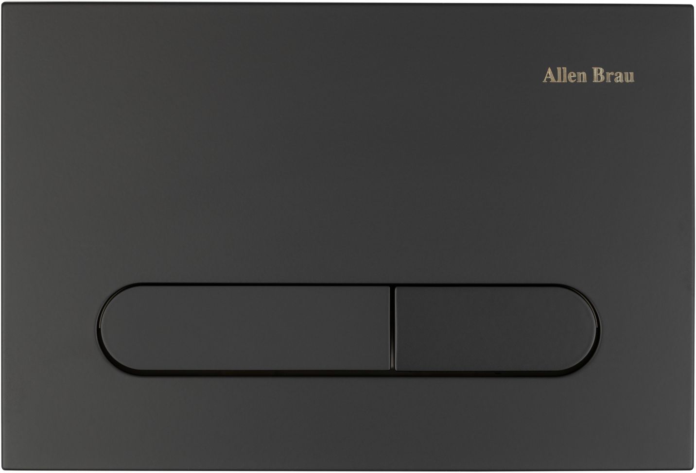 Клавиша смыва Allen Brau Project Color 23.1x15.7 см черный матовый 9.2PR01.31