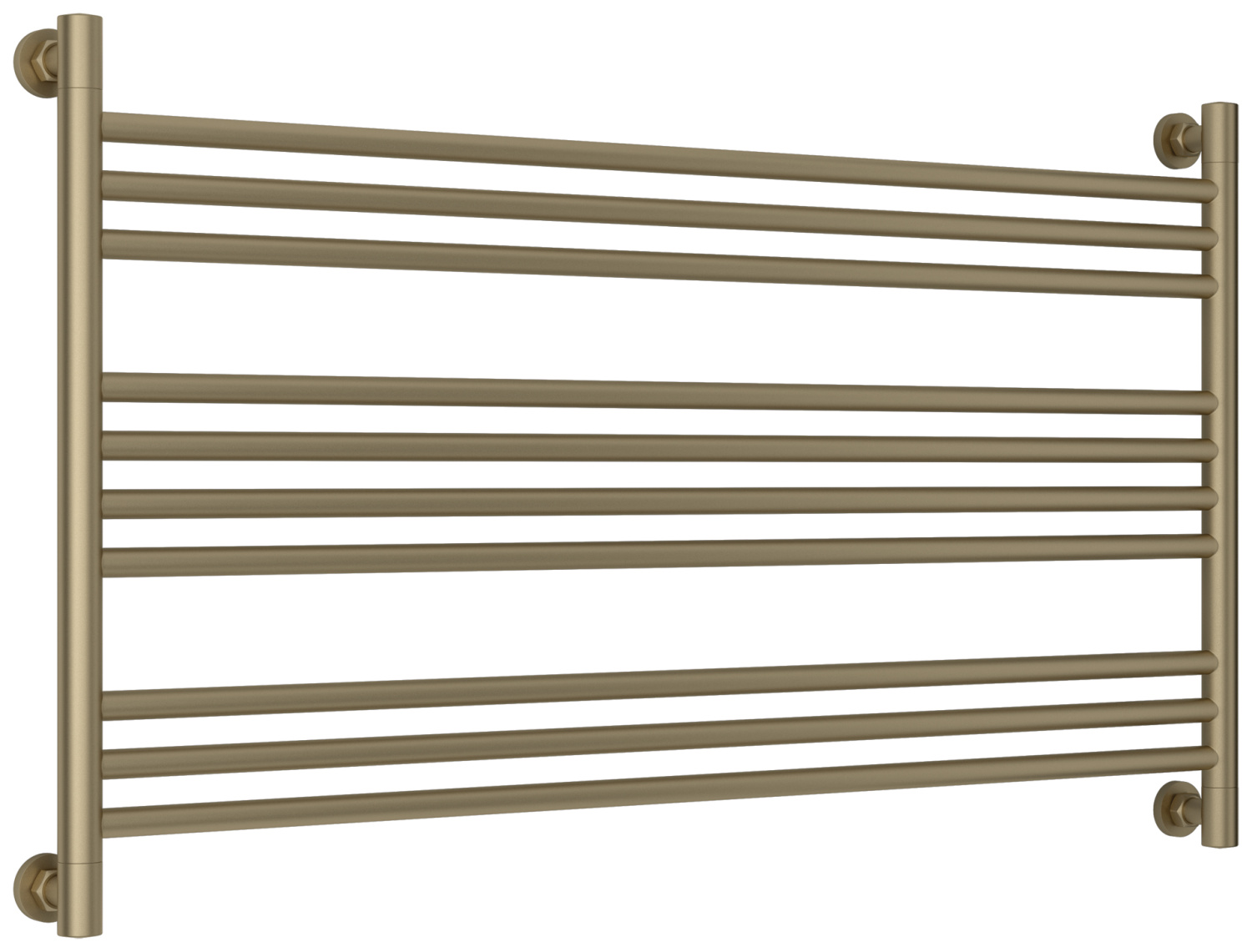 Полотенцесушитель водяной Сунержа Богема L 1000x600 мм золотой шёлк матовый 32-0202-6011