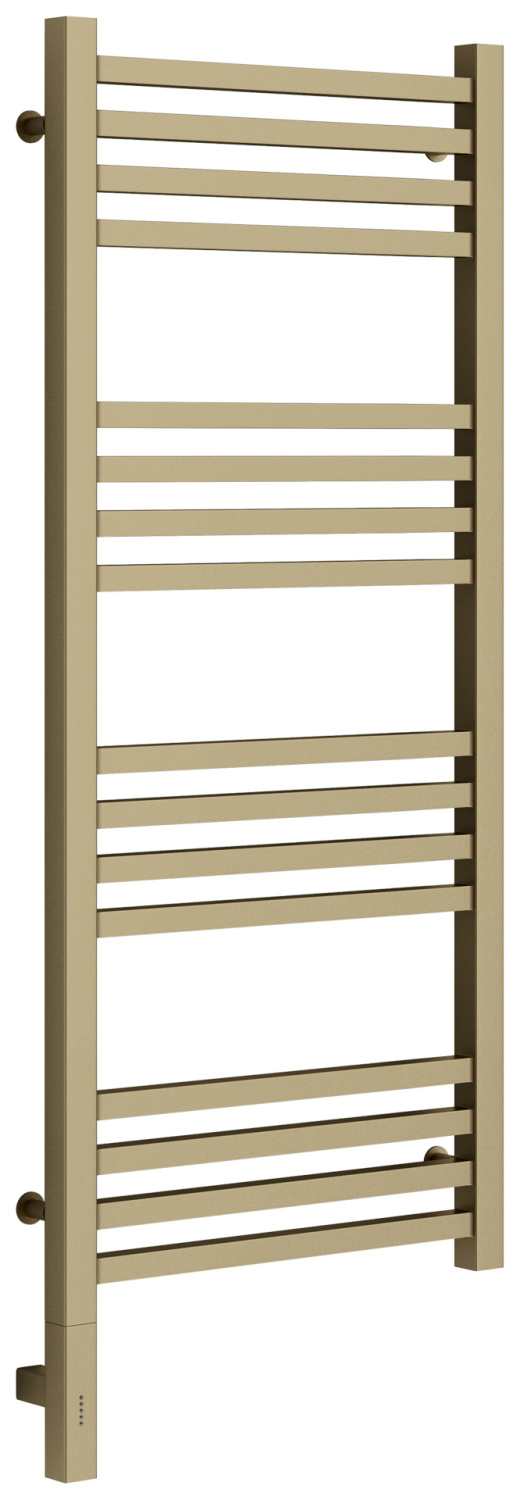 Полотенцесушитель электрический Сунержа Модус 3.0 430x1120 мм левый золотой шёлк матовый 32-5700-1040