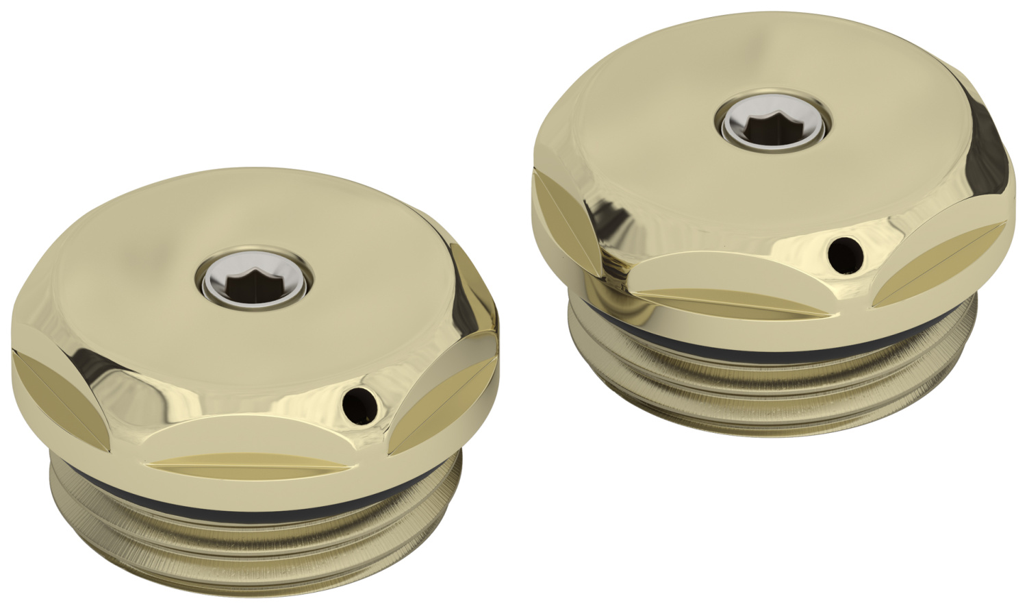 Спускной клапан Сунержа G 1/2 2 шт. шампань глянцевая 020-1200-0000