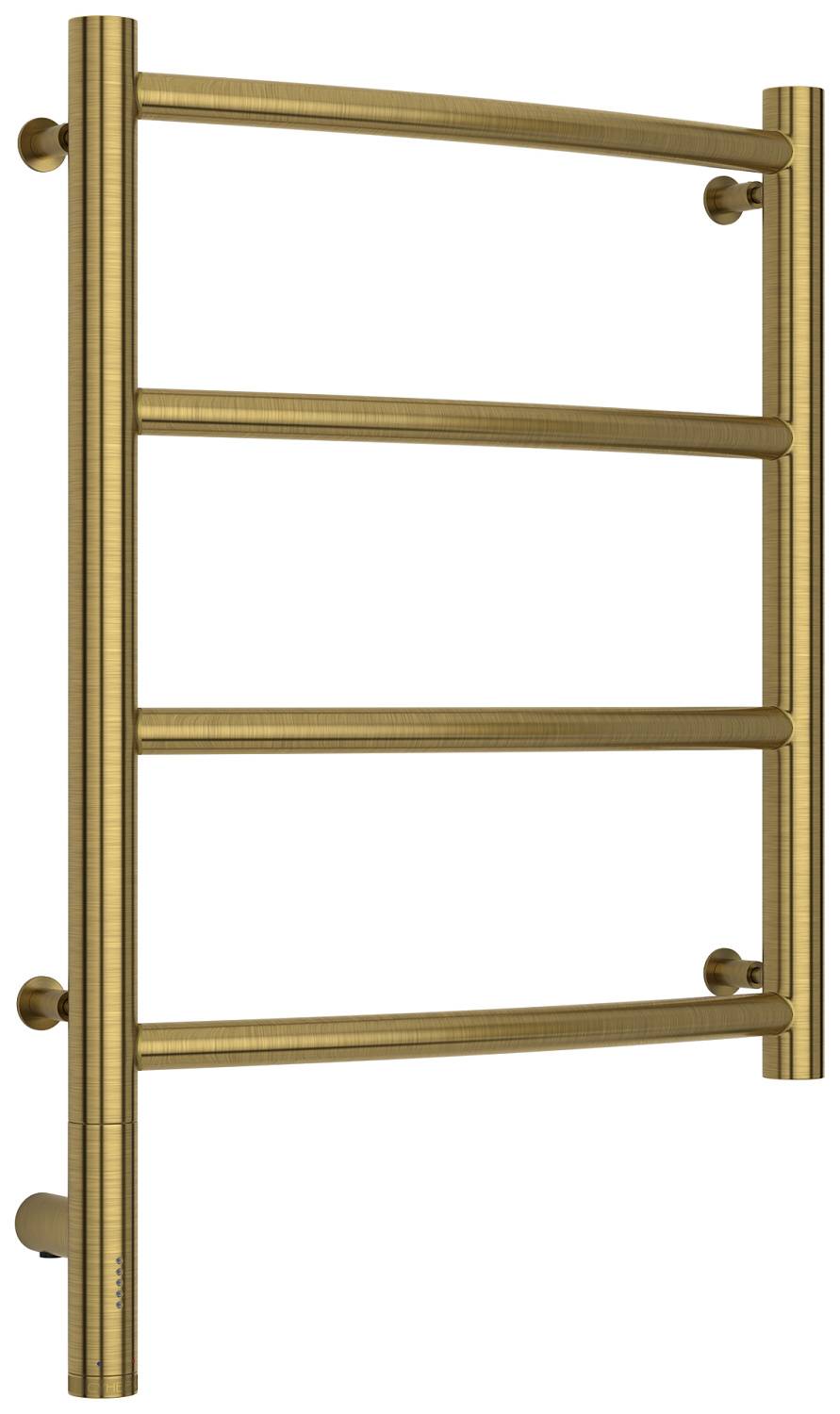 Полотенцесушитель электрический Сунержа Галант 3.0 432x624 мм левый состаренная латунь 051-5800-5040