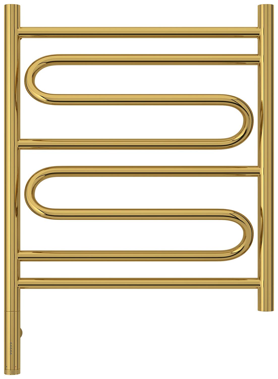 Полотенцесушитель электрический Сунержа Элегия 3.0 532x724 мм левый золото 03-5818-6050