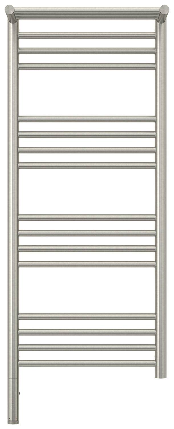 Полотенцесушитель электрический Сунержа Богема 3.0 с 1 полкой 432x1124 мм левый сатин 071-5806-1040