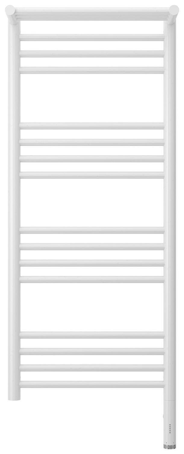 Полотенцесушитель электрический Сунержа Богема 3.0 с 1 полкой 432x1124 мм правый белый 12-5807-1040