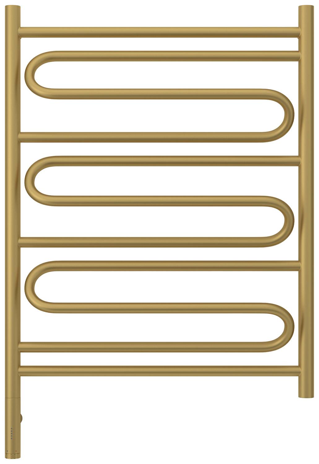 Полотенцесушитель электрический Сунержа Элегия 3.0 632x924 мм левый матовое золото 032-5818-8060